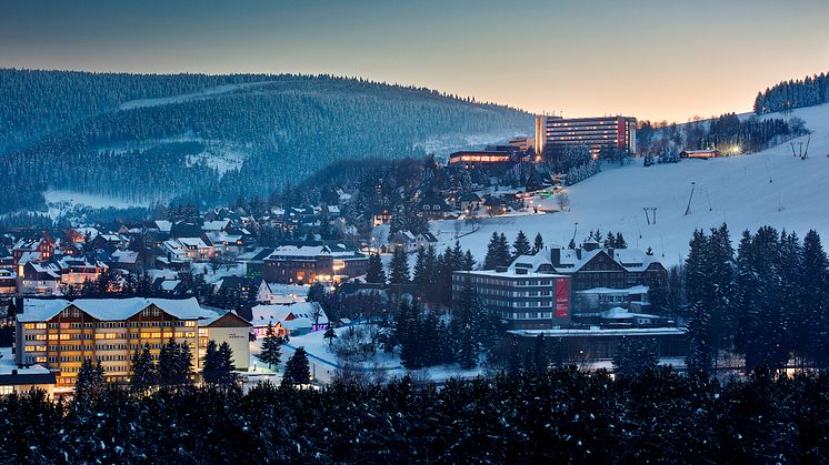 Kurort Oberwiesenthal - höchstgelegene Stadt Deutschlands