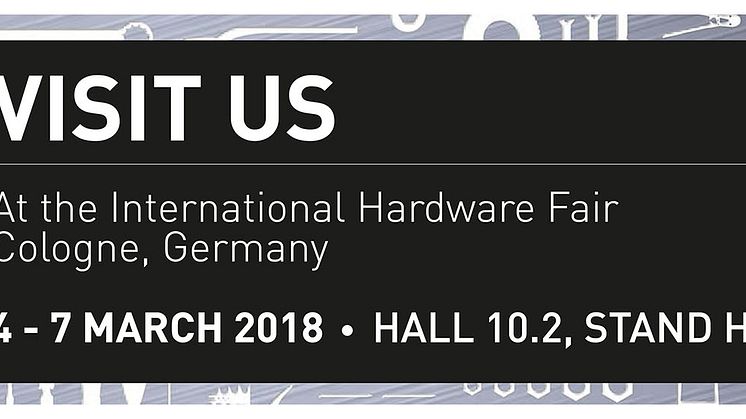 Eisenwarenmesse – International Hardware Fair 2018