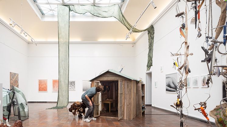 Utställningen "Jag föreställer mig ett hem" på Göteborgs Konsthall är en av satsningarna som lockat storpublik. Foto: Hendrik Zeitler