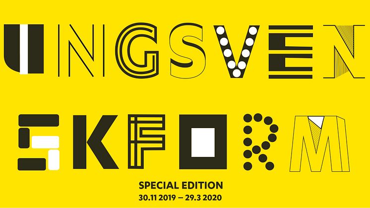 Pressvisning UNG SVENSK FORM Special Edition