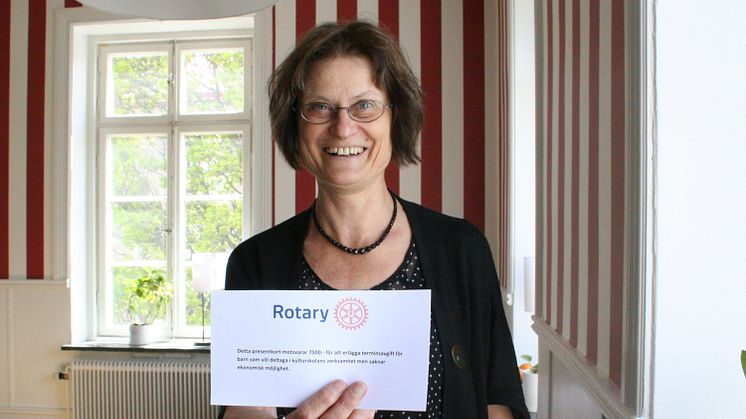 Många vinnare när Rotary satte Lindesberg i rörelse
