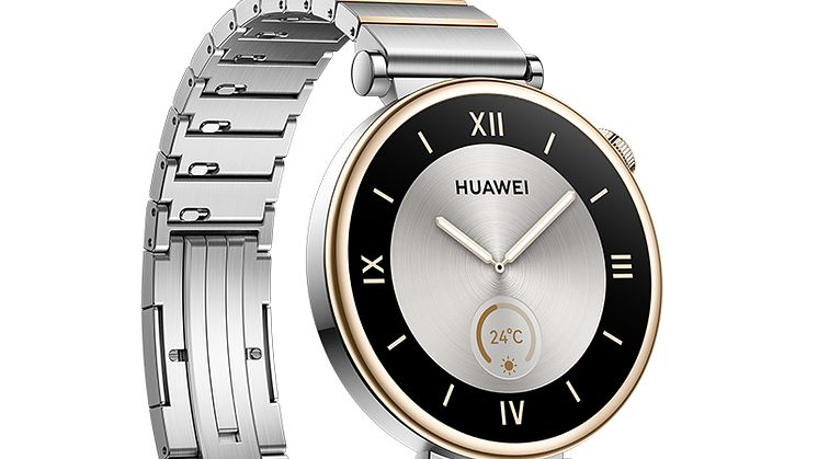Huawei Watch GT4_41mm_Silver metal_Front Right