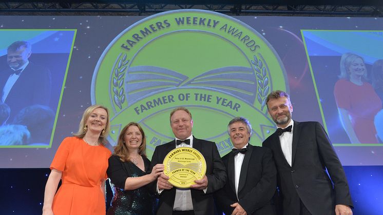 Arla farmer crowned champion of champions at Farmers Weekly Awards