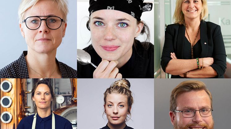 Karin Lindström, Titti Qvarnström, Nina Wahlgren Gill, Anna Wikner, Frida Ronge och Ola Olsson deltar på Stellagalans Forum 20 april.