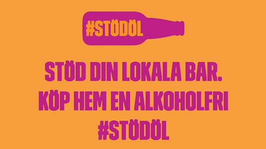 STÖD DIN LOKALA BAR MED EN #STÖDÖL