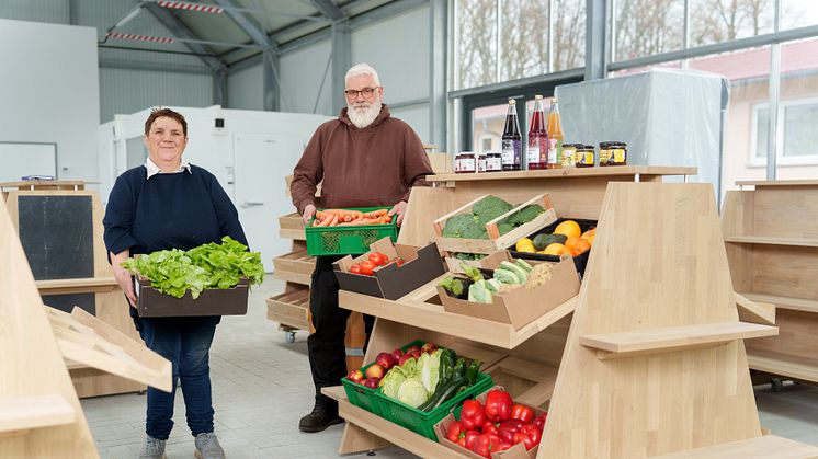 Eröffnung: neuer Laden der Hephata-Gärtnerei