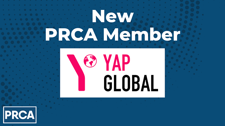  YAP Global joins PRCA as new member