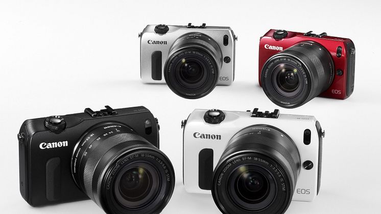 Bilder i speilreflekskvalitet like for hånden – Canon lanserer kompakte og enkle EOS M 