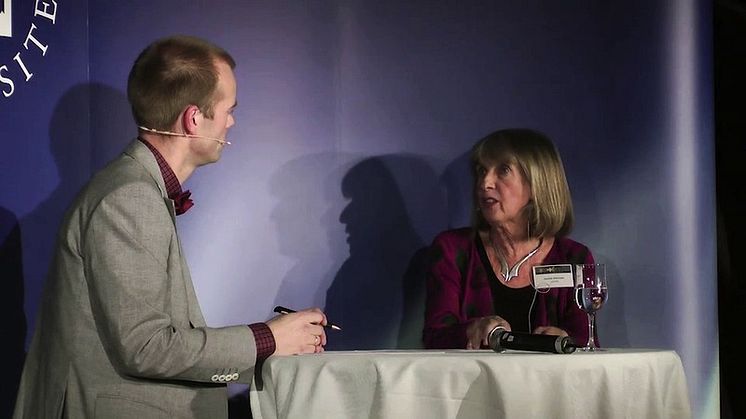 Mattias Lundberg intervjuar Prof Janette Atkinson på Psykologisk Salong 6 dec 2012. #psykologi #umu #umeå