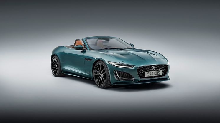 Jaguar markerer sportsbilens jubileum med sin siste F-TYPE