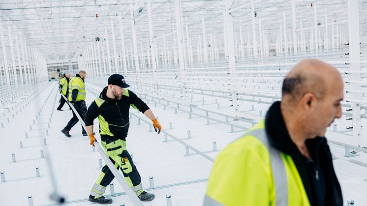 Greenhouse installations WA3RM Frövi