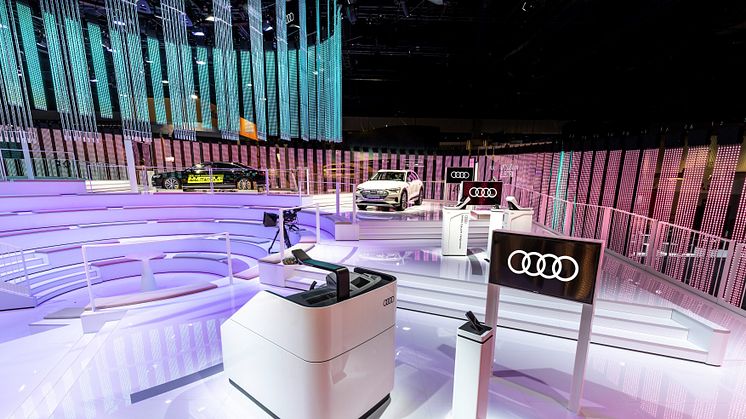 Audis stand på CES 2019