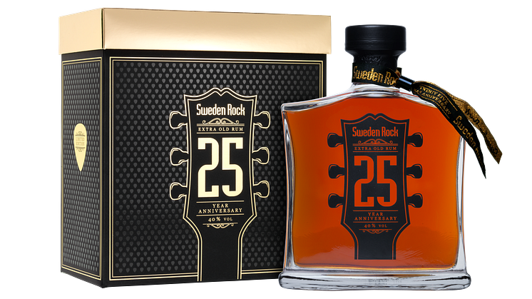 Sweden Rock 25-year anniversary extra old rum