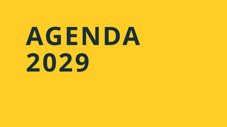Swedfunds Integrerade redovisning 2016, Agenda 2029