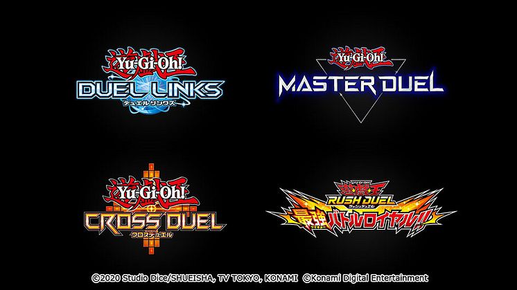 KONAMI UNVEILS THREE NEW YU-GI-OH! DIGITAL TITLES: MASTER DUEL, RUSH DUEL AND CROSS DUEL