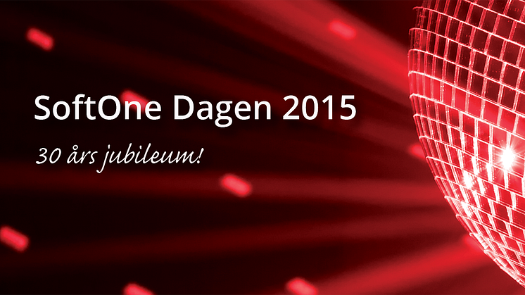 SoftOne Dagen 2015