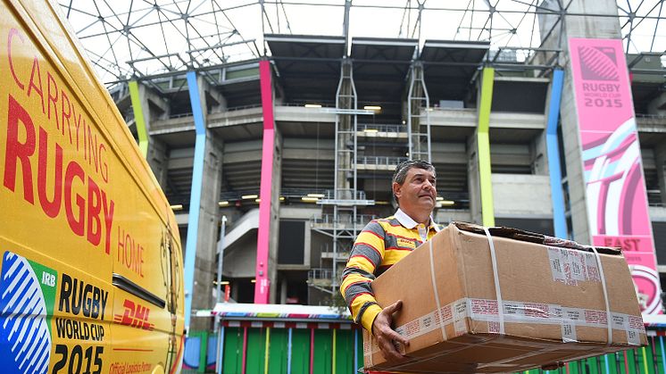 DHL blir officiell logistikpartner för Rugby World Cup 2019.