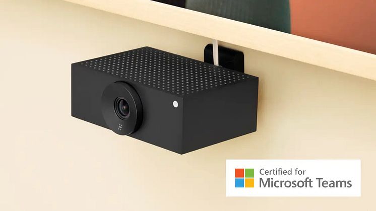 Huddly S1 video conferencing camera certified for Microsoft Teams 