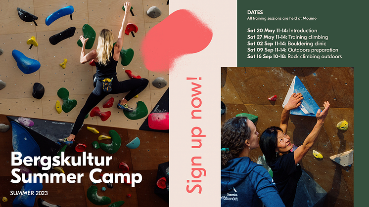 Matilda Söderlund’s climbing camp empowers girls to get on the wall