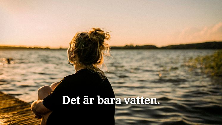 Det är bara vatten. Det allra viktigaste vi har. Foto: Mathilda Lindqvist