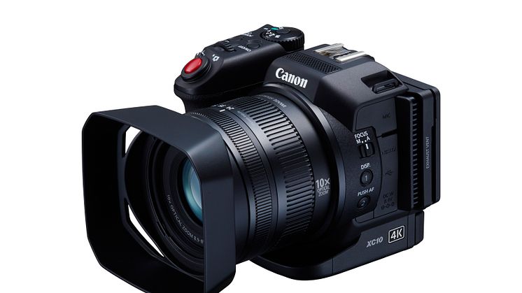 Canon presenterer XC10 – et banebrytende kompakt 4K video- og stillbildekamera  