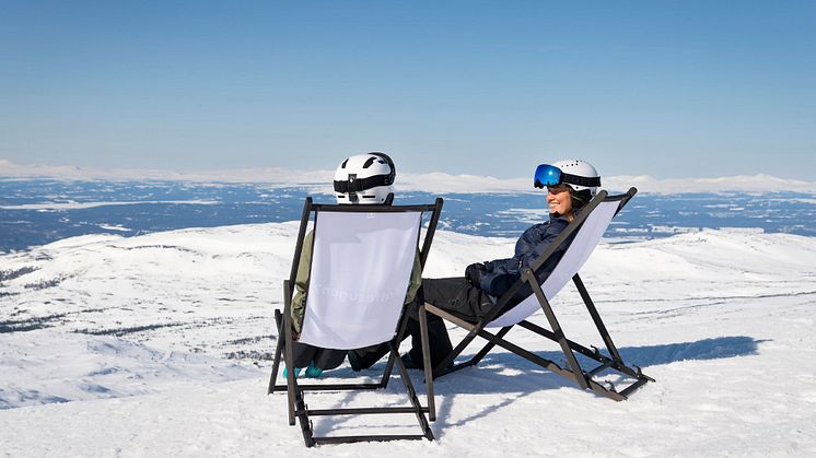 Påsken inleds med magiska förhållanden i fjällen