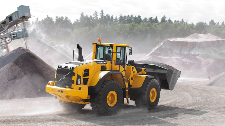 Hjullastare Volvo L150G, L180G, L220G - i arbete