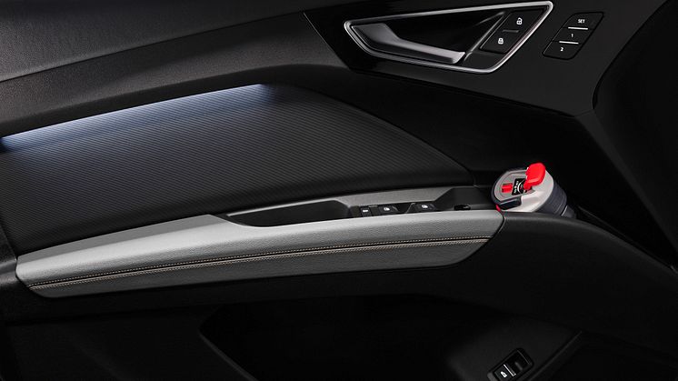 Audi Q4 e-tron flaskeholder