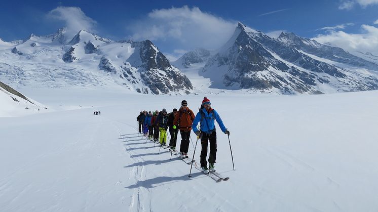 Zweitagestour Jungfraujoch-Äbeniflue ©Mammut Alpine School