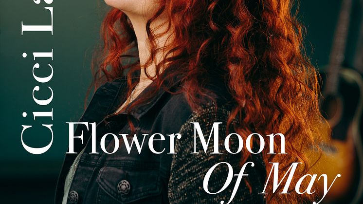 Omslag - Cicci Landén "Flower Moon Of May"