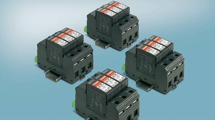PV arresters with 1000 A short-circuit current rating