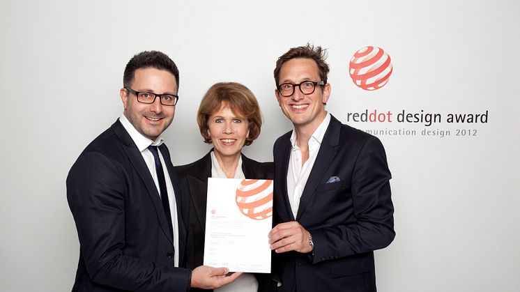 Zwei Design Preise für Felix Burda Stiftung: 
red dot award und BERLINER TYPE

