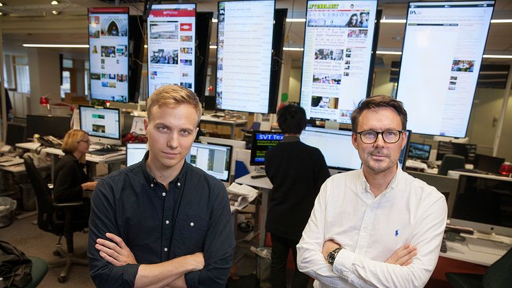 Mattias Carlsson och Mikael Delin, Dagens Nyheter, nominerade till Årets Avslöjande 2016