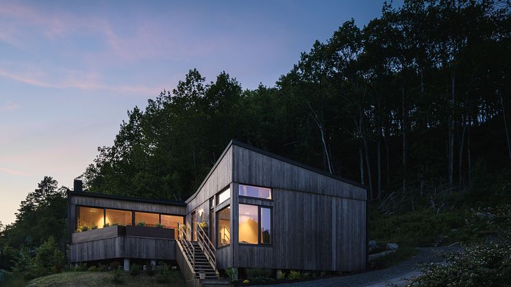 Nachhaltigkeit trifft Ästhetik: Lindesnes Hütte