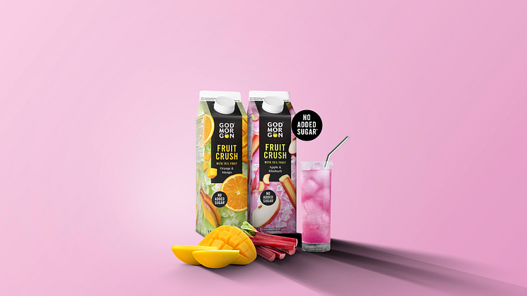 God Morgon® lanserar Fruit Crush – uppfriskande och fruktiga nyheter