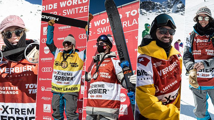 Three medals for HEAD athletes at the FWT Championship