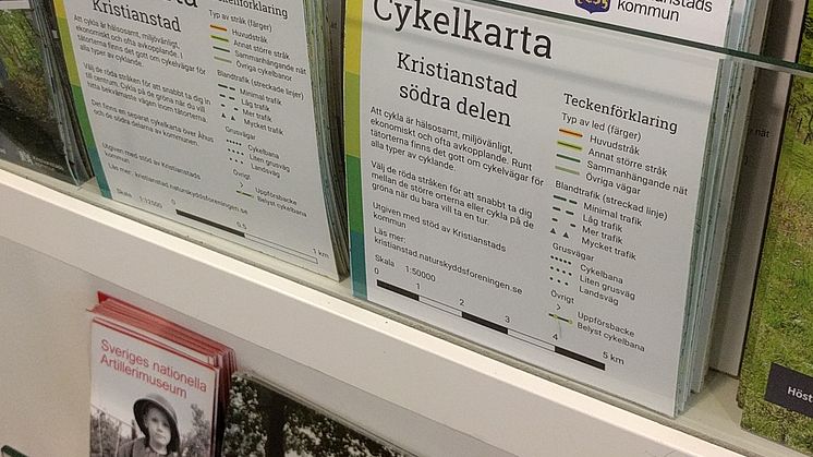 Passa på att använda ny cykelkarta under Cykeldagarna