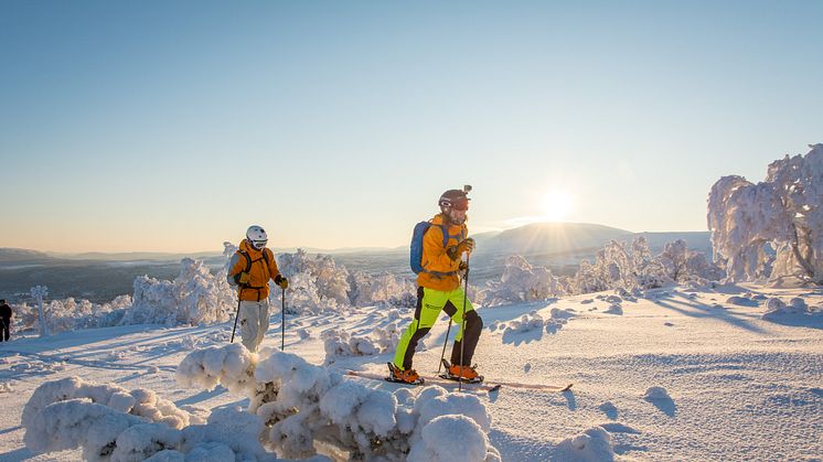 Topptur med Albin Lärnefjord i Ramundberget.