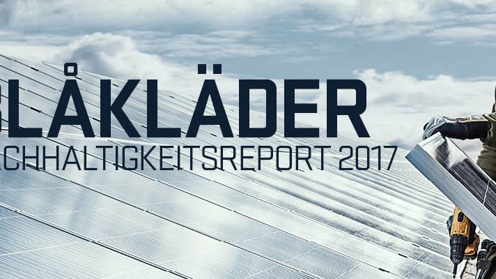 Blåkläder Nachhaltigkeitsreport 2017