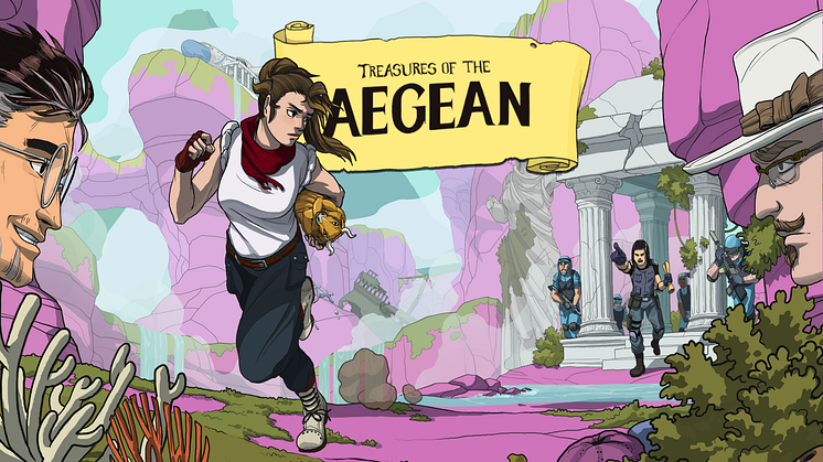Historical time-loop adventure game Treasures of the Aegean now available on all platforms!