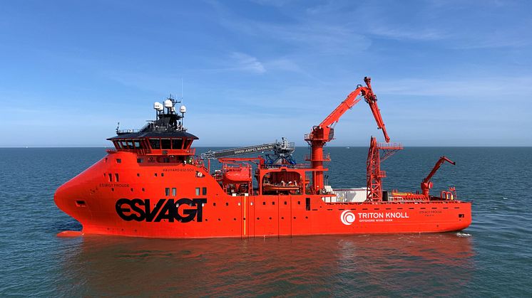 ESVAGT FROUDE - Triton Knoll Offshore Wind Farm