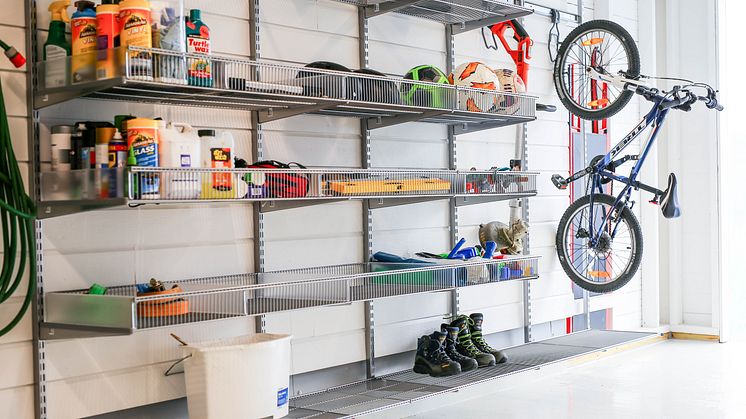 A garage with space for everything