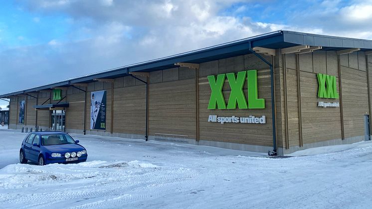 XXL öppnar sitt 30 varuhus i Sverige
