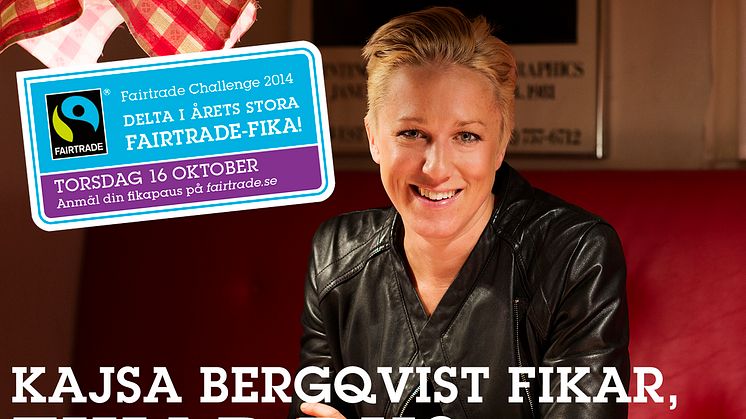 Fairtrade Challenge 2014 –  Kajsa Bergqvist fikar, fikar du?