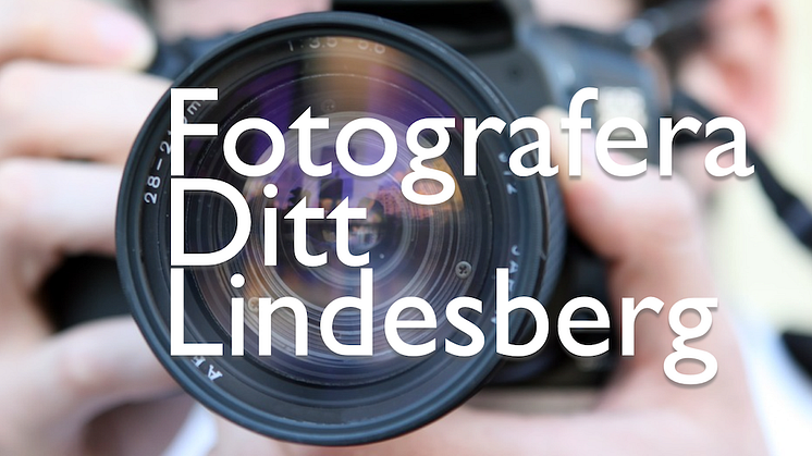 Temat för femte omgången i fototävlingen: Fotografera Ditt Lindesberg
