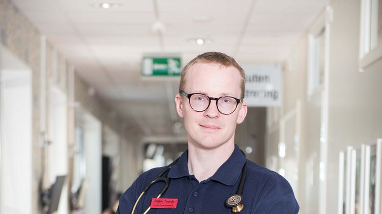 Petter Tuorda, verksamhetschef och distriktsläkare på Cederkliniken.