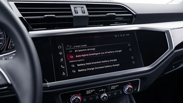 Audi Q3 TFSI e specielle plug-in-hybrid-funktioner