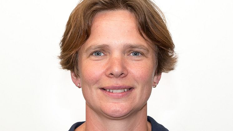 Karin Stål Lindwall är rektor för nya Erlaskolan i Falun