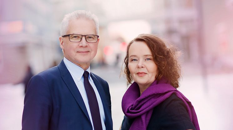 Gunnar Olofsson och Katja Lepola