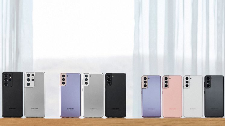Samsung Galaxy S21, S21+ ja S21 Ultra nyt kaupoissa